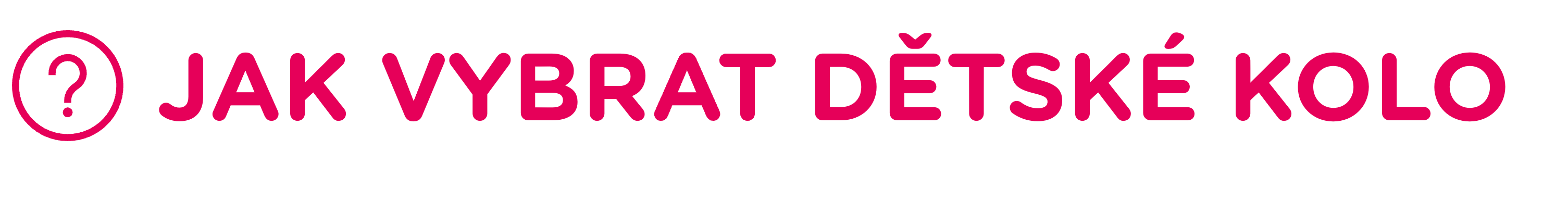 jak vybrat detske kolo